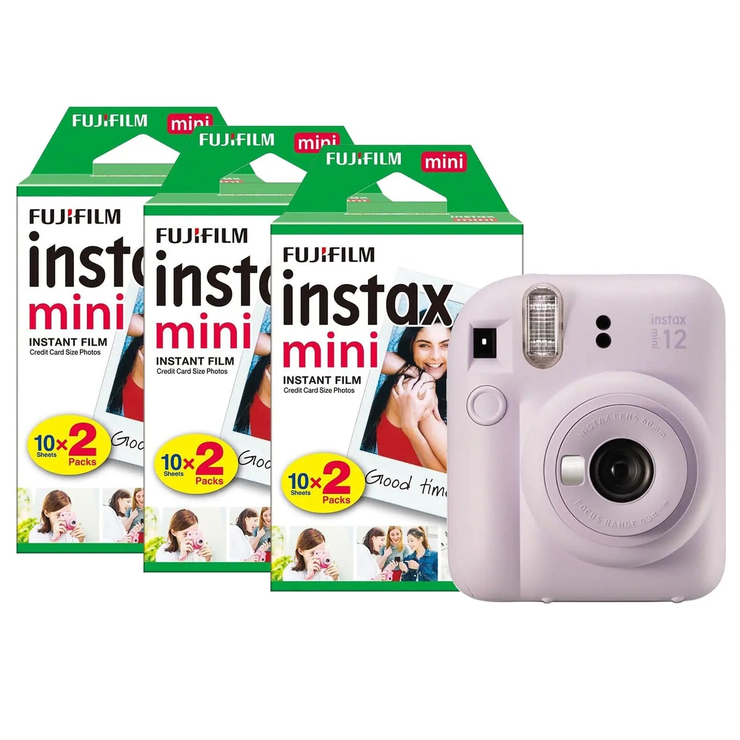 Fujifilm Instax Mini 12 Instant Camera - Lilac Purple Maplin