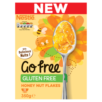 5 x Nestlé Go Free Honey Nut Corn Flakes - 350G