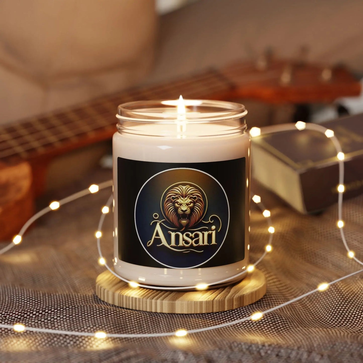 Ansari Scented Soy Candle, 9oz Printify