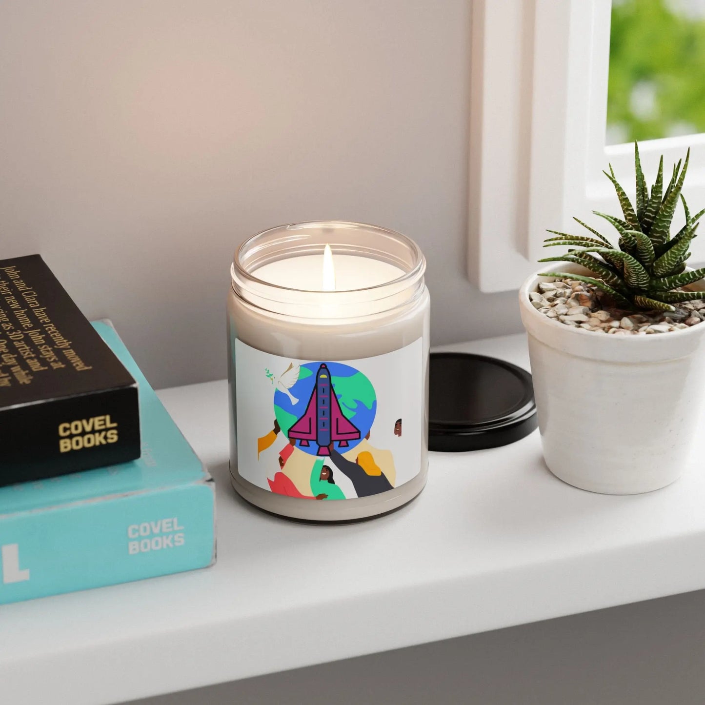 First Home Scented Soy Candle, 9oz Printify