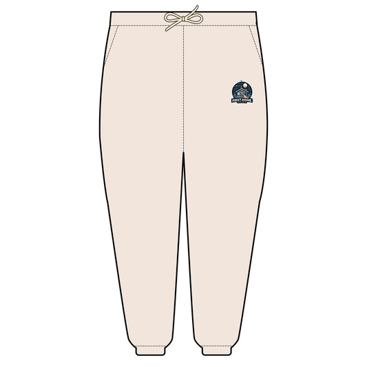 Fleece Sweatpants - First Home Radio Logo Design Printify