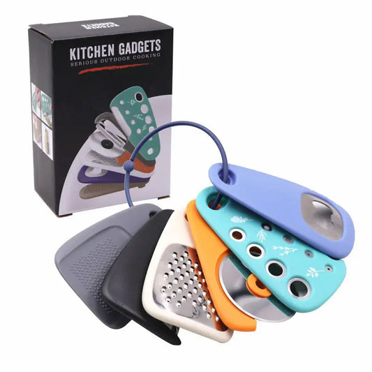 Multi Color Kitchen Alloy Gadget Suit Michan Direct