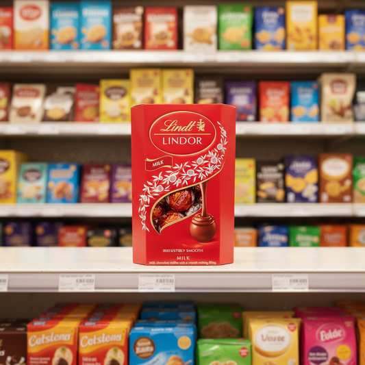 8 x Lindt Lindor Milk Chocolate Truffles Box 200G