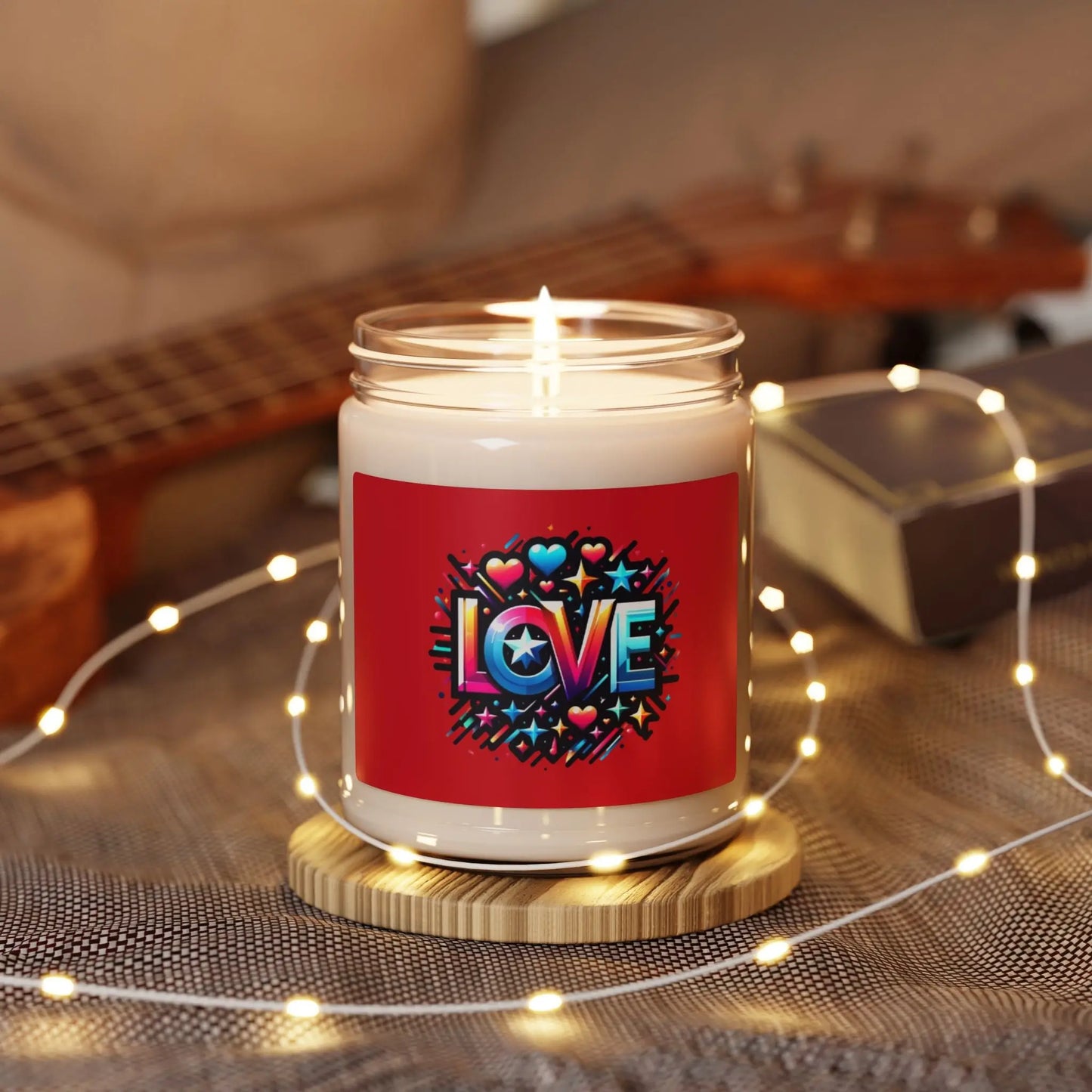 One Love Scented Soy Candle, 9oz Printify