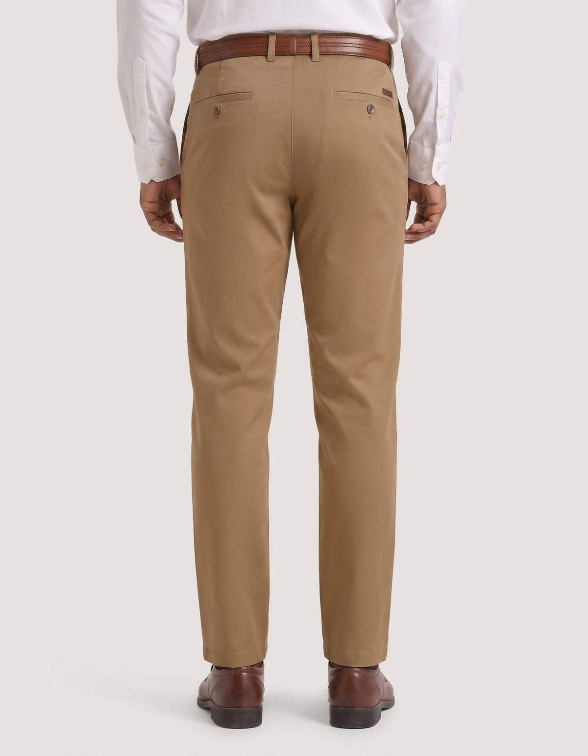 Premium Medium Tan Cotton Twill Chinos