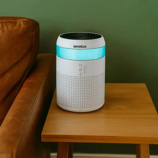 Demi HEPA Air Purifier with 7 LED Colours Senelux