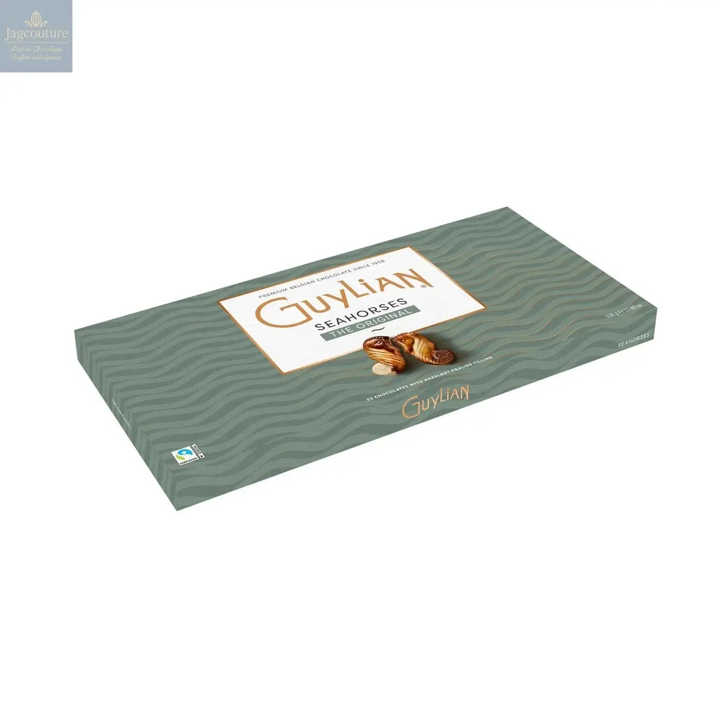 Guylian praline filled chocolate seahorses Jag Couture Chocolates