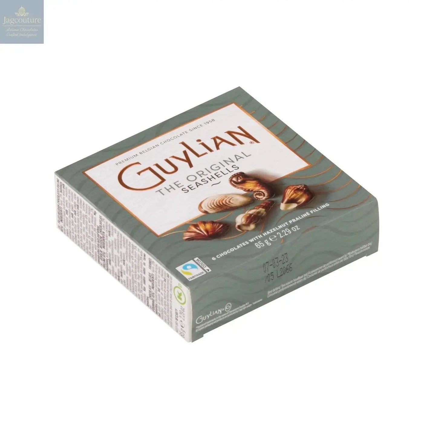 Guylian seashells 6 choc box Jag Couture Chocolates