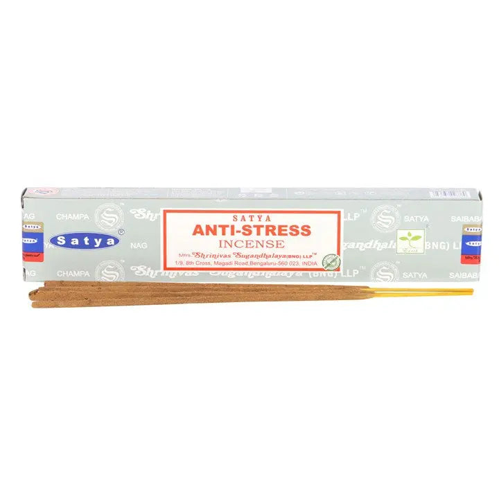12 Packs of Anti-Stress Incense Sticks by Satya Blue Pirate