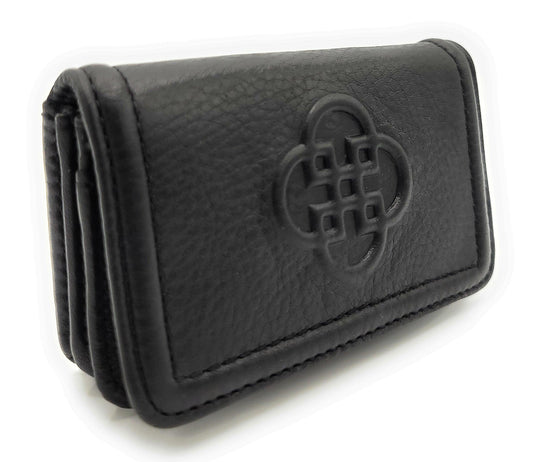 SADDLER JADE Real Leather Designer RFID Credit Card Holder | Gift Boxed
