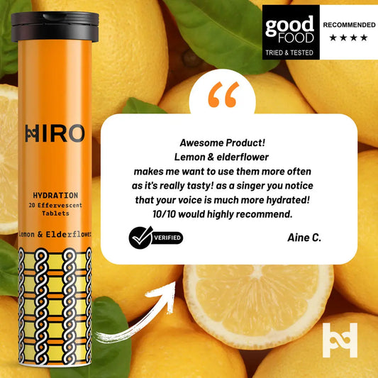 Hydration - Lemon & Elderflower Triple Pack HIRO