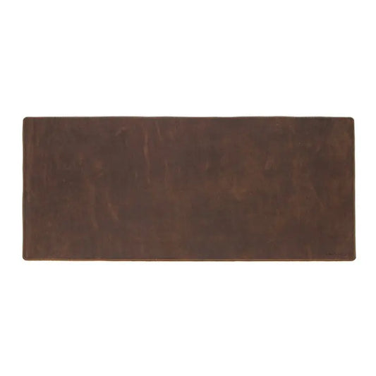 CF9011 Desk Pad Retro Crazy Horse Leather Notebook Computer Mouse Pad Oversized Anti-Slip Desktop Computer Desk Leather Pad Mira Sales