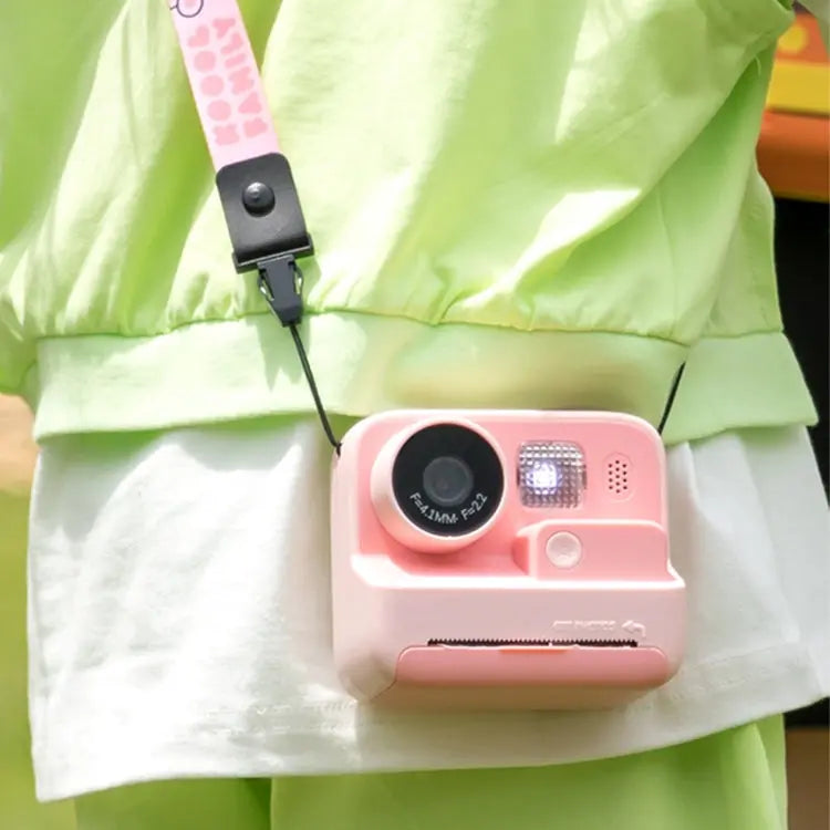 Children Instant Print Camera 4800W Pixel 2-Inch Screen Dual Lens Photography Camera, K27 Pink, K27 Yellow Mira Sales