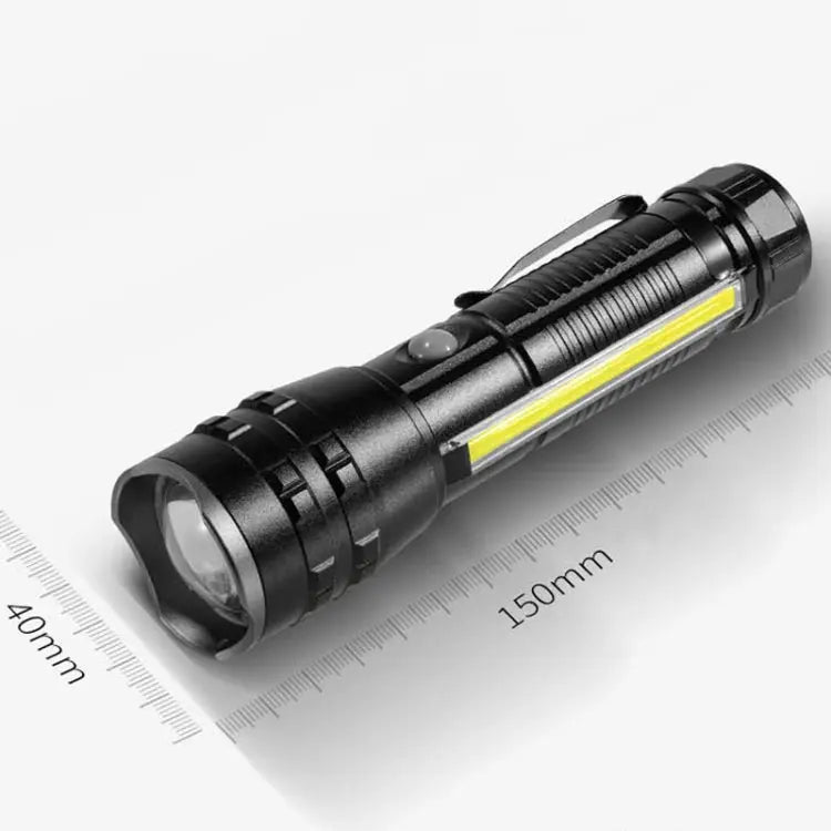 E-SMARTER P27 Pen Clip Strong Light Flashlight Laser Wick High Bright Side Light Outdoor Emergency Adventure Flashlight, P27 Great Deal Offers