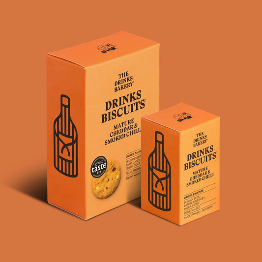 Mature Cheddar & Smoked Chilli Drinks Biscuits The Drinks Bakery