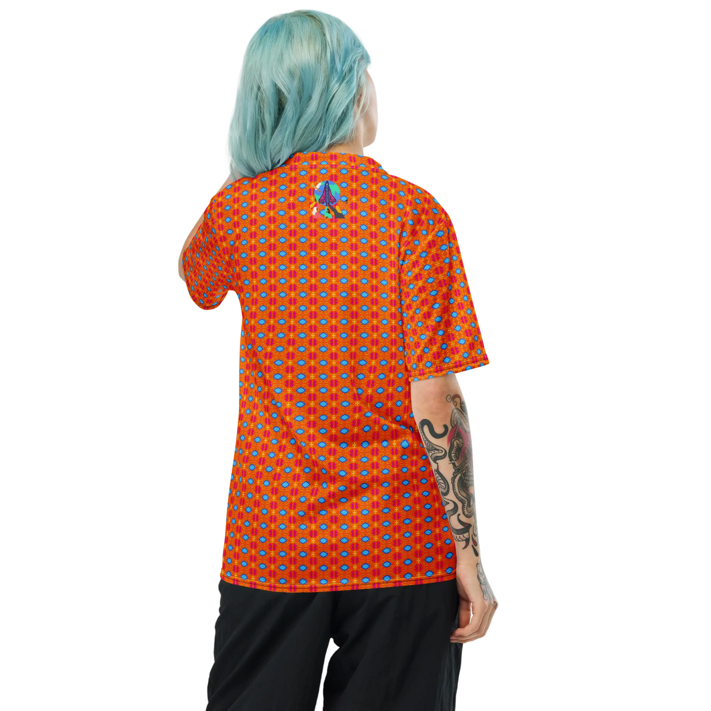 Te Amo Recycled unisex sports jersey - First Home