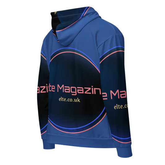 Recycled Unisex zip hoodie elte26 magazine