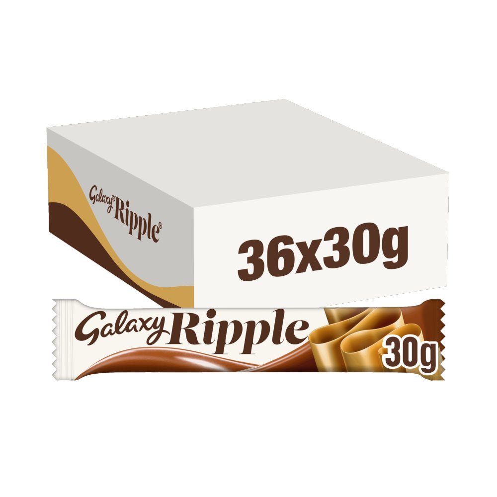 Galaxy Ripple Milk Chocolate Bar PMP 30g (Box of 36)
