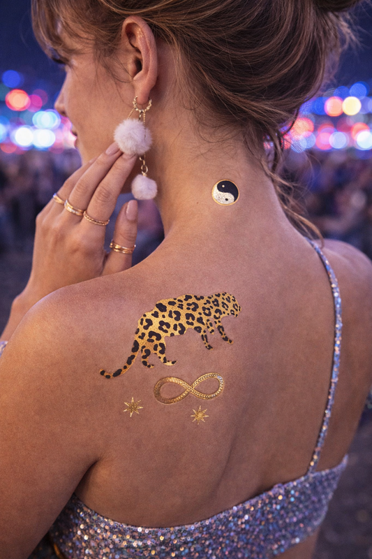 Kundalini Metallic Tattoos