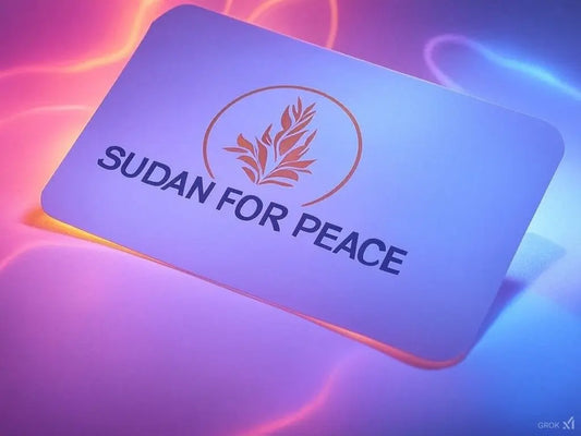 Sudan for Peace gift card - The First Home Network Giftshop First Home Giftshop