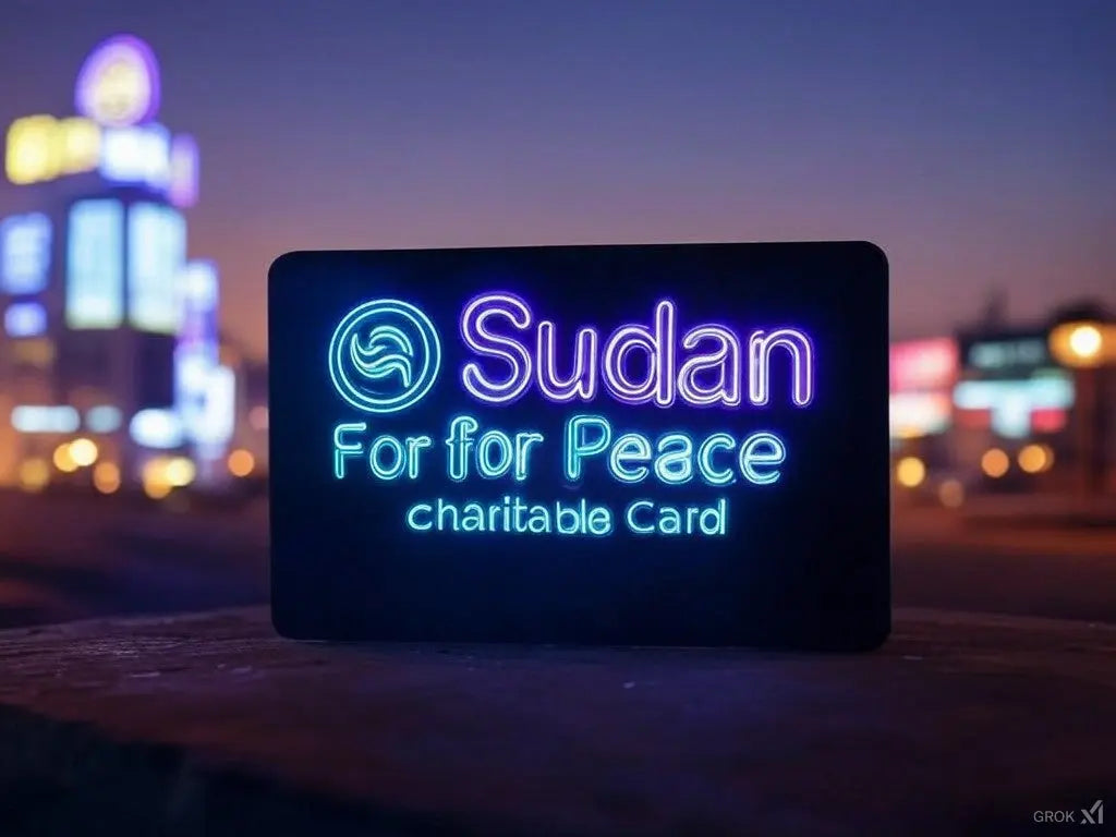 Sudan for Peace gift card - The First Home Network Giftshop First Home Giftshop