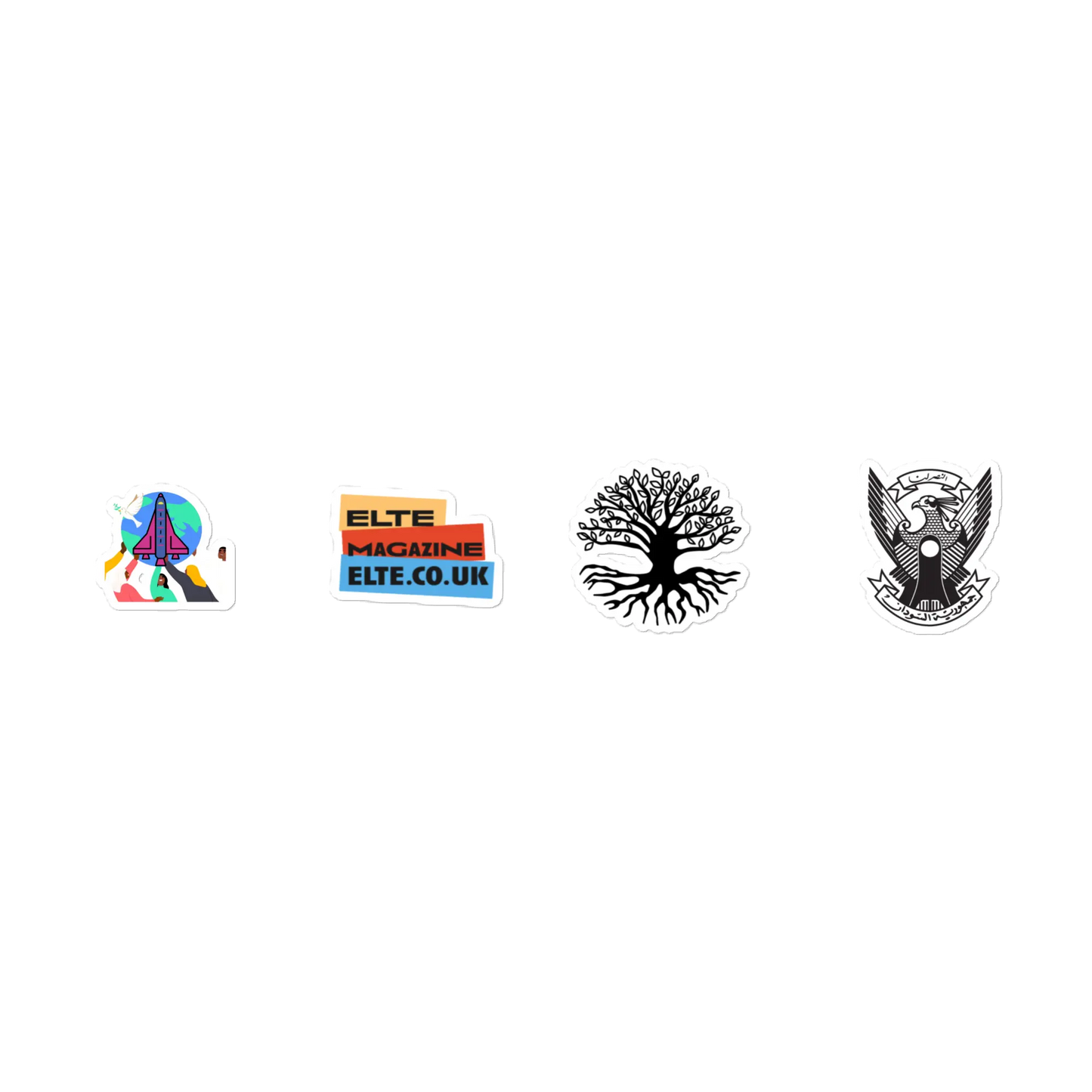 x Bubble-free stickers First Home Giftshop