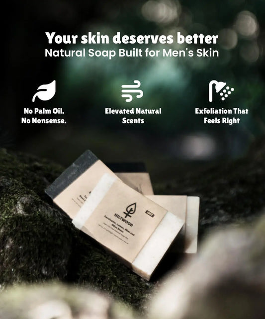 Natural Soap Bar Bundle (5 pack) Hiltwood