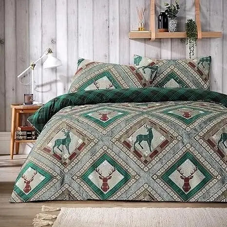 OLIVIA ROCCO Luxury Super Soft Cotton Rich Duvet Sets Easycare Comfortable Bedding Includes Duvet Cover & Pillowcases in Single Double King Size OLIVIA ROCCO