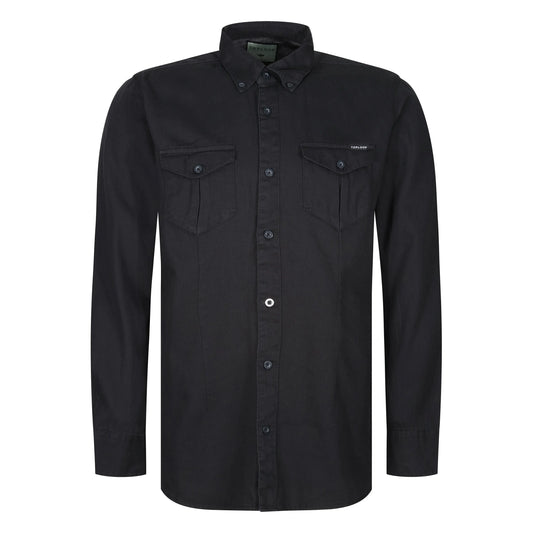 TL London 2 Pocket Long Sleeve Shirt ButtonFresh.co.uk