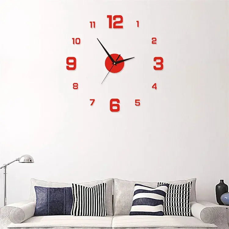 fashion round arylic wall clock WholesaleHQ