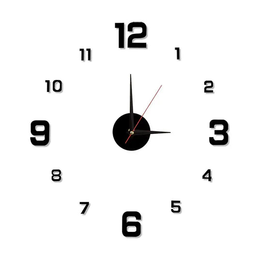 fashion round arylic wall clock WholesaleHQ