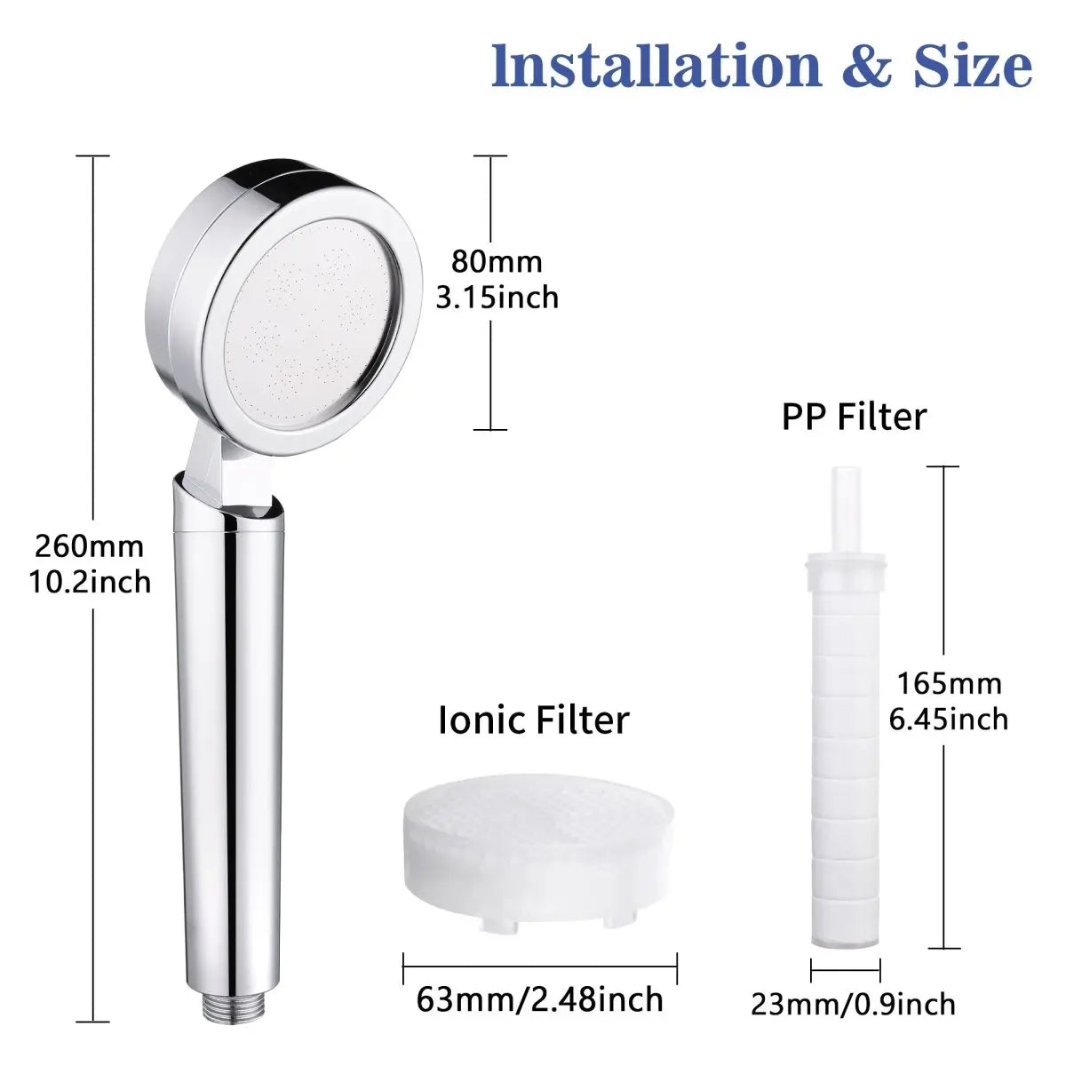 Qulo™ Ionic Softening Shower Head Best Ideas UK