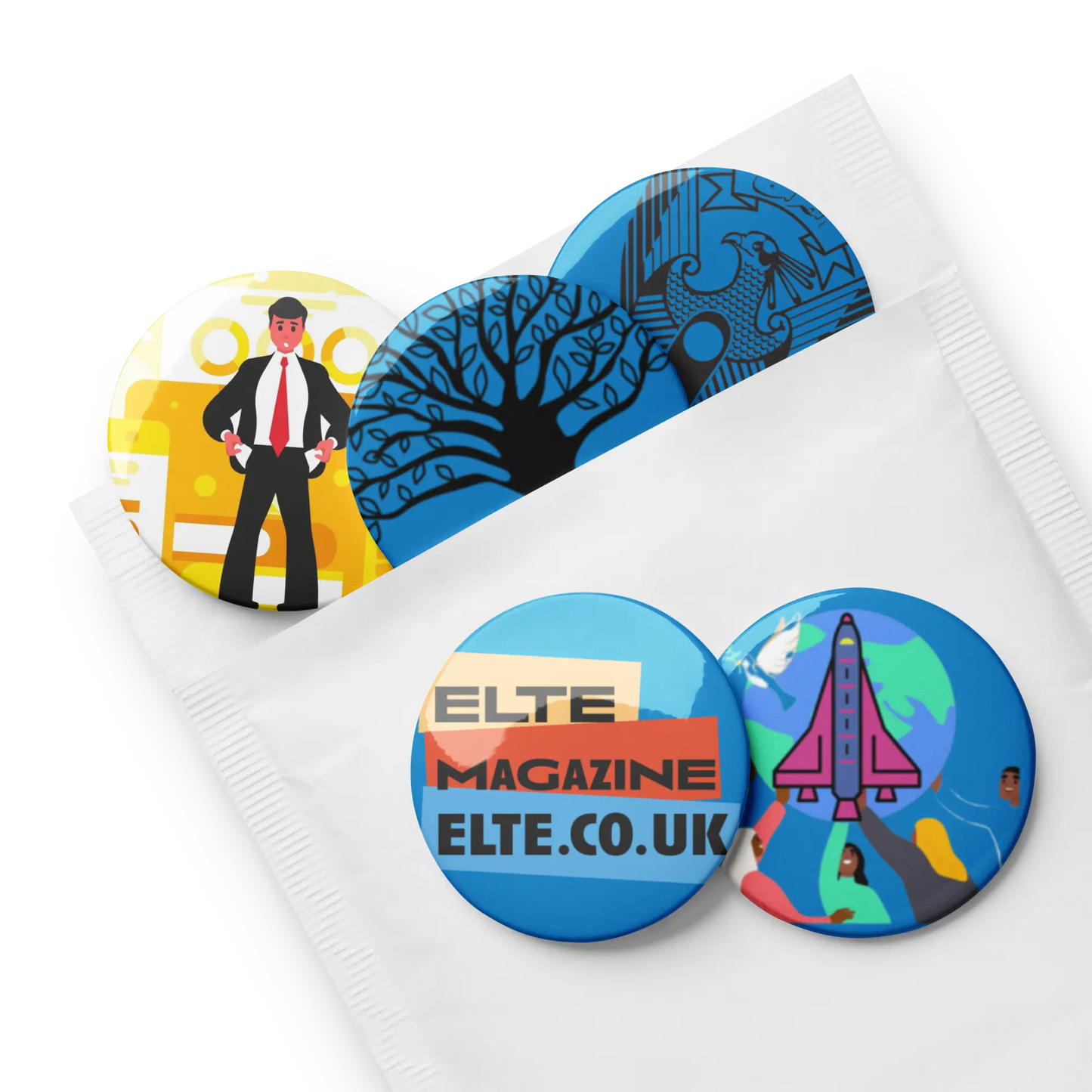 z buttons by pins First Home Giftshop