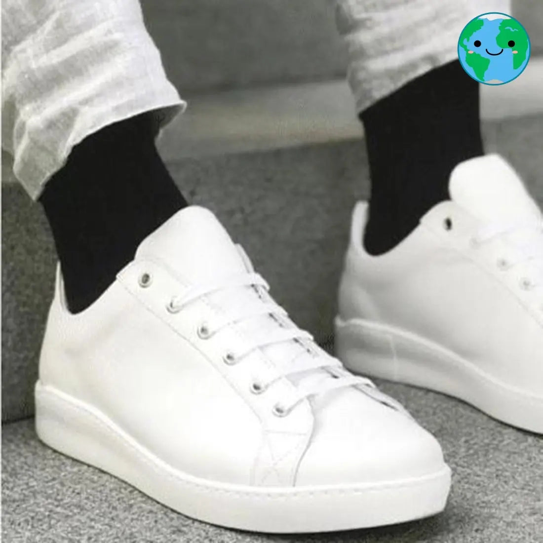Jet Black Bamboo Socks Swole Panda