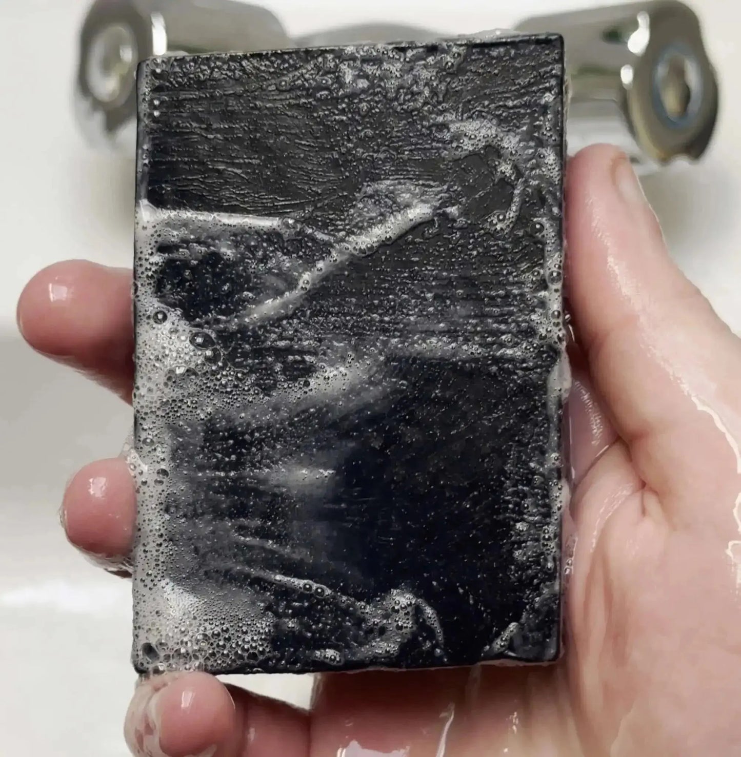 Tea Tree Lavender Dead Sea Mud & Pumice Natural Soap Bar (With Grit) Hiltwood