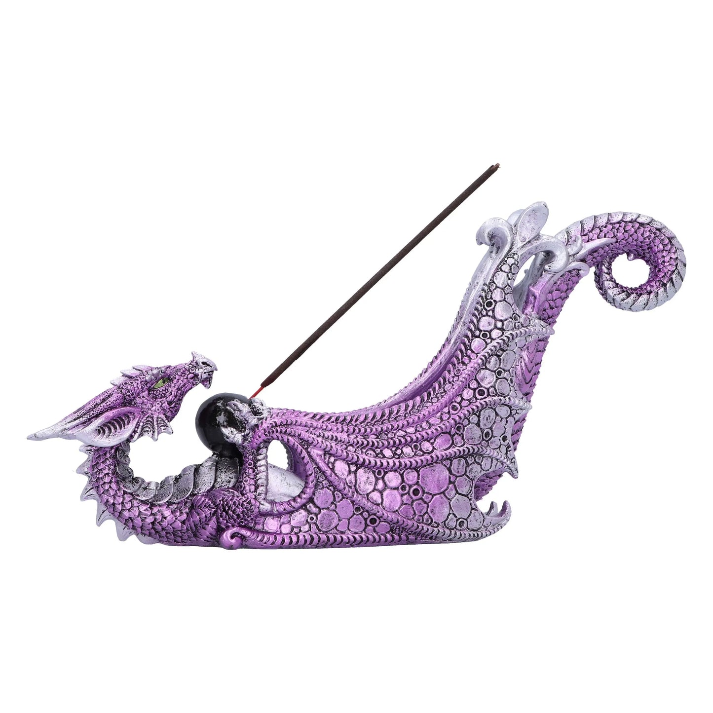 Draconic Essence Incense Burner 26cm Blue Pirate