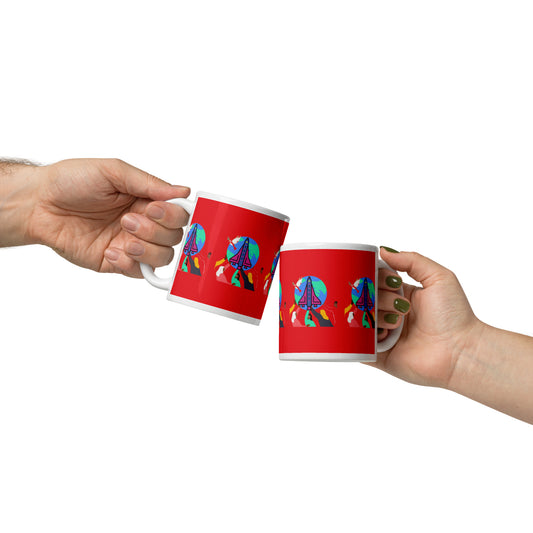 First Home glossy mug