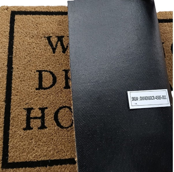 Doormat 60cm x 40cm - 'Welcome Home'