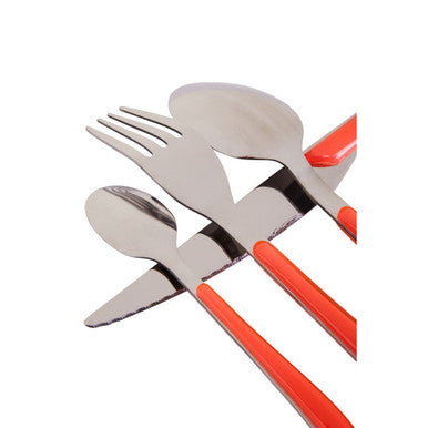 24 Piece Multi Coloured Cutlery Set | Zuma
