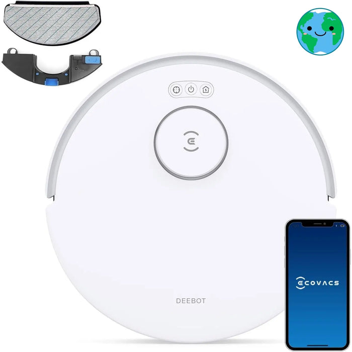 ECOVACS DEEBOT N20 Robot Vacuum with Mop, 8000Pa, 300 Min Runtime, Anti-Tangle Massive Discounts
