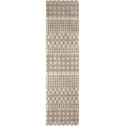 Moroccan Ivory Beige Shaggy Rug | 1030 The Rugs