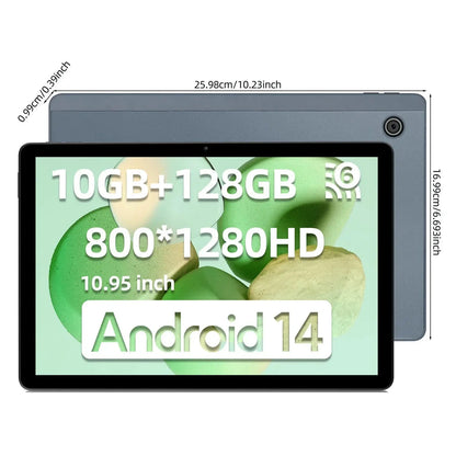 11 Inch Tablet Android 14 HD IPS Display Computer, 10GB RAM, 64GB Storage WiFi Best Home Gadgets