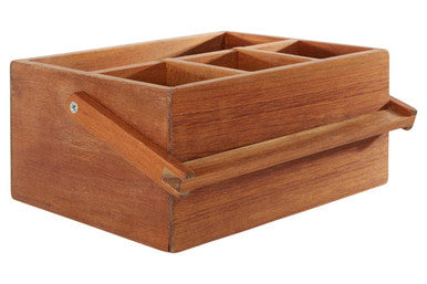 Acacia Cutlery Caddy | Socorro