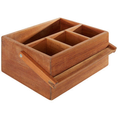 Acacia Cutlery Caddy | Socorro
