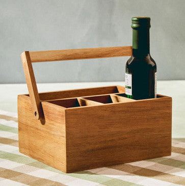 Acacia Cutlery Caddy | Socorro