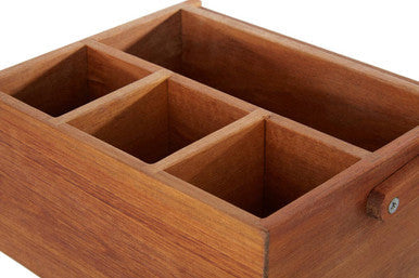 Acacia Cutlery Caddy | Socorro