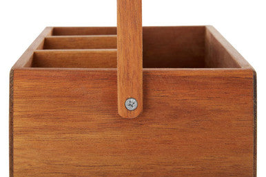 Acacia Cutlery Caddy | Socorro