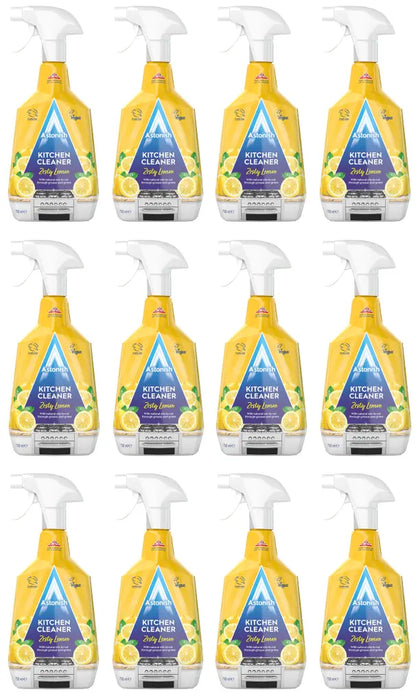 12 x Astonish Kitchen Cleaner 750Ml British Grocery