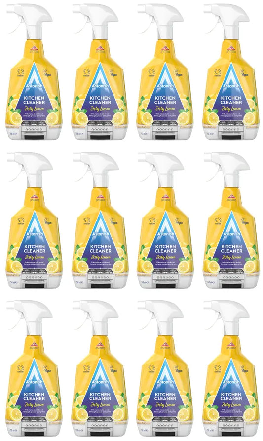 12 x Astonish Kitchen Cleaner 750Ml British Grocery