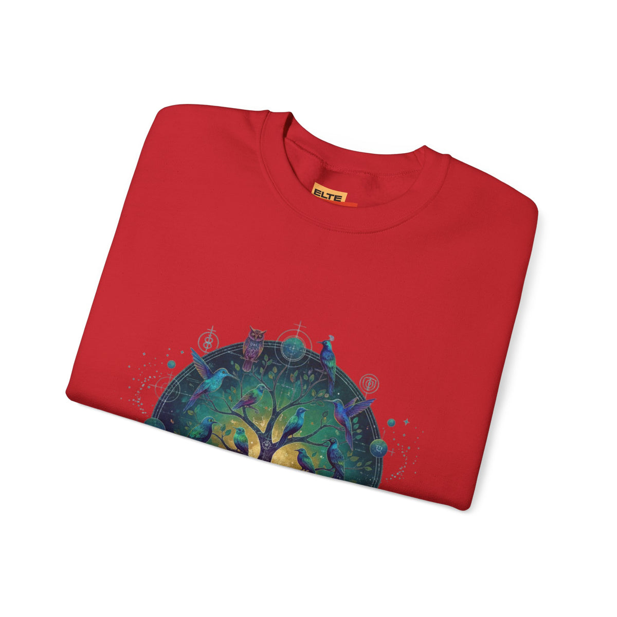 Tree of Life Crewneck Sweatshirt — Spiritual Nature Graphic Pullover